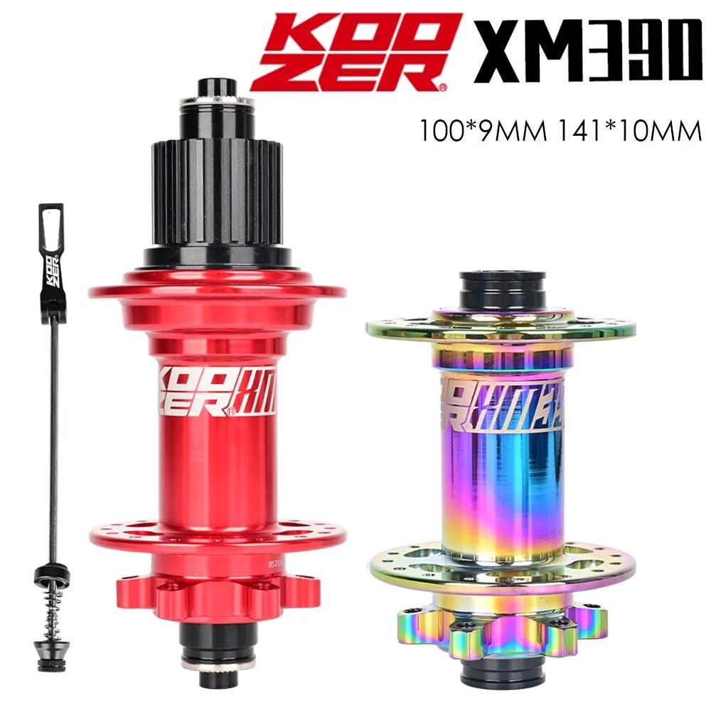 Ступица KOOZER MTB 141*10 мм 4 подшипника 6 когтей ступица для горного велосипеда QR 32