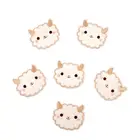 10 шт.лот, милые наклейки с овечкой, сделай сам, железные нашивки с животными для детей, шапки, свитера, платья, рубашки, украшения, шитье, значки, аппликации