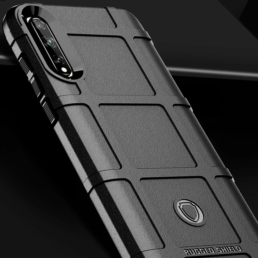 Прочный защитный чехол для Huawei Y8p Defender Armor противоударный P Smart S|Бамперы| |