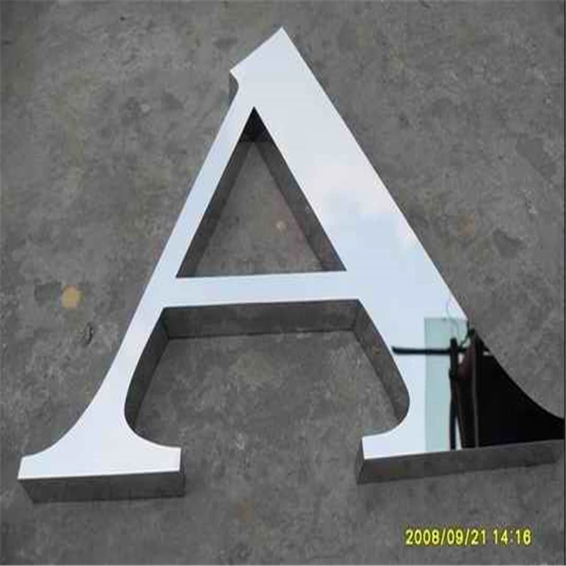 Розетка Factoy из полированной нержавеющей стали буквы зеркальной стали|steel spinner|steel