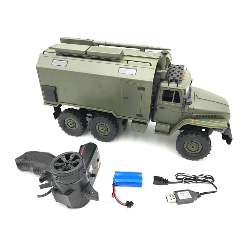 

1/16 2,4 GHz WPL B36 6WD Rock Crawler военный автомобиль, игрушечный внедорожник, уличная игра, RC краулер