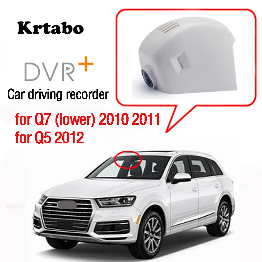 

Car DVR Wifi Video Recorder Dash Cam Camera for Q7 (lower) 2010 2011 for Q5 2012 Novatek 96658 HD 1080P Dash Cam CCD