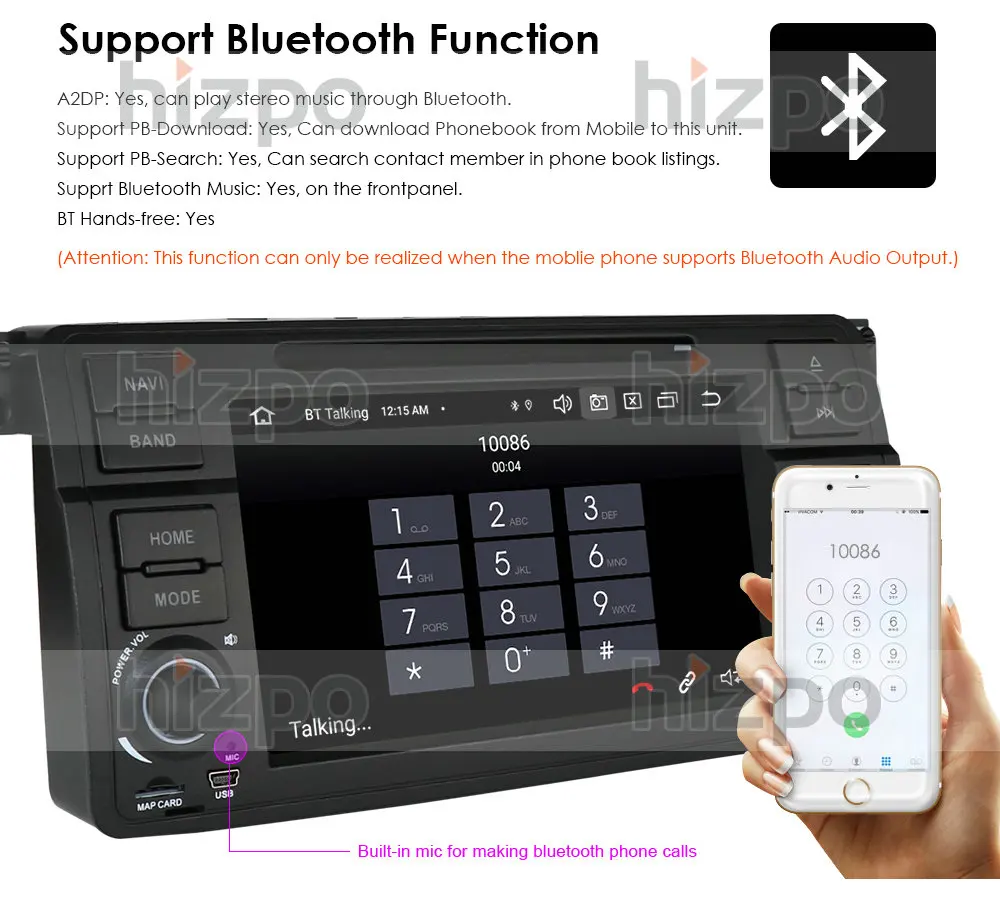 

2Din Android10 HD IPS Touch Screen For BMW E46 M3 MG ZT Rover 75 Car Multifunctional Radio Automatic GPS Stereo Support DAB TPMS