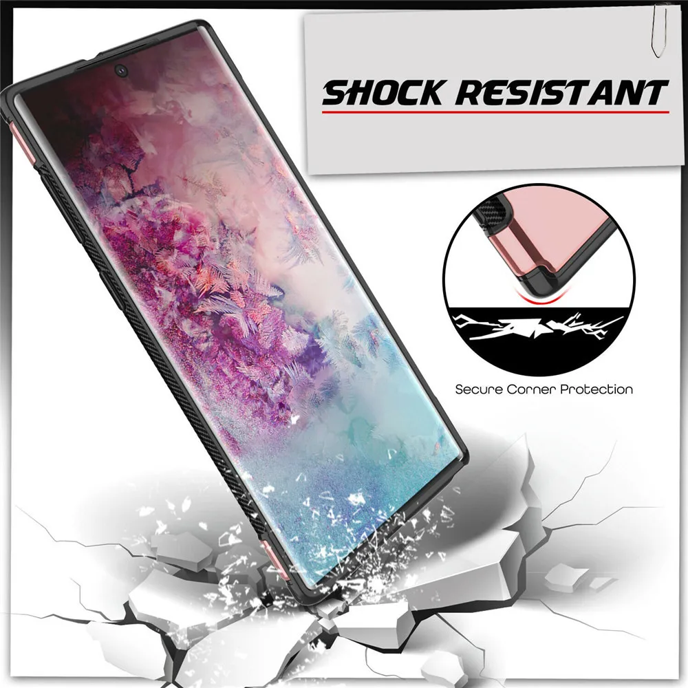 

For Samsung Galaxy Note 10+ 5G S9 S8 S10 Plus Note 9 8 M30 M20 Case For Samsung J4 J6 J8 A6 Plus 2018 Finger Ring Holder Cover