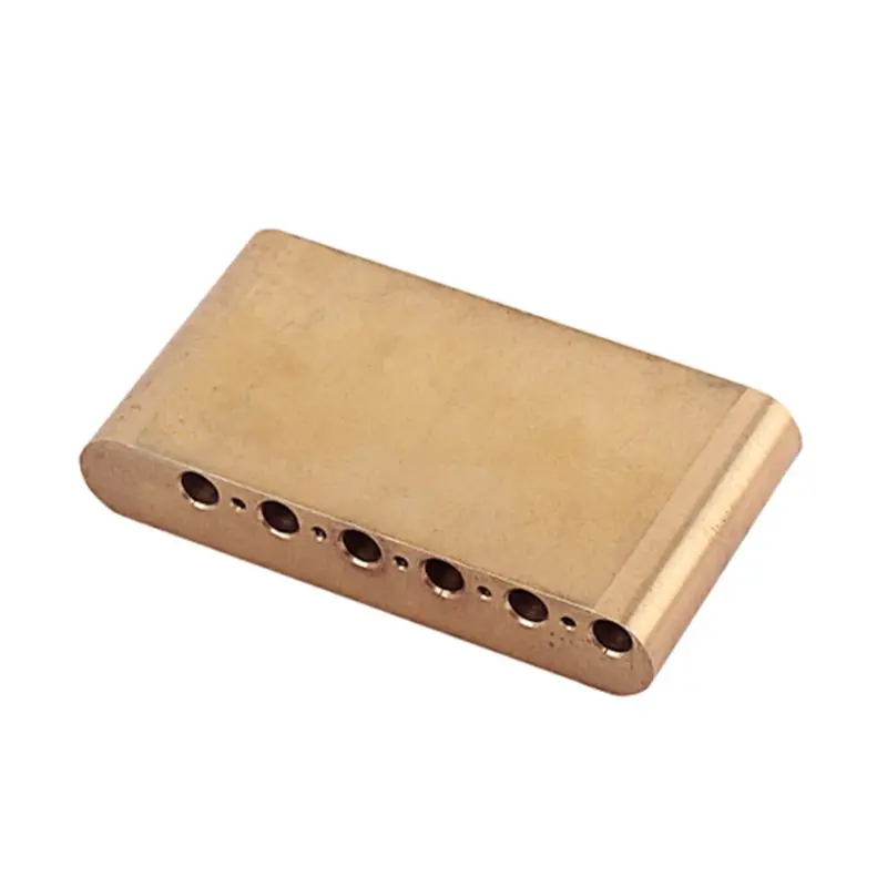 tremolo block basis diy für messing elektrische gitarre brücke teile zubehör free global shipping
