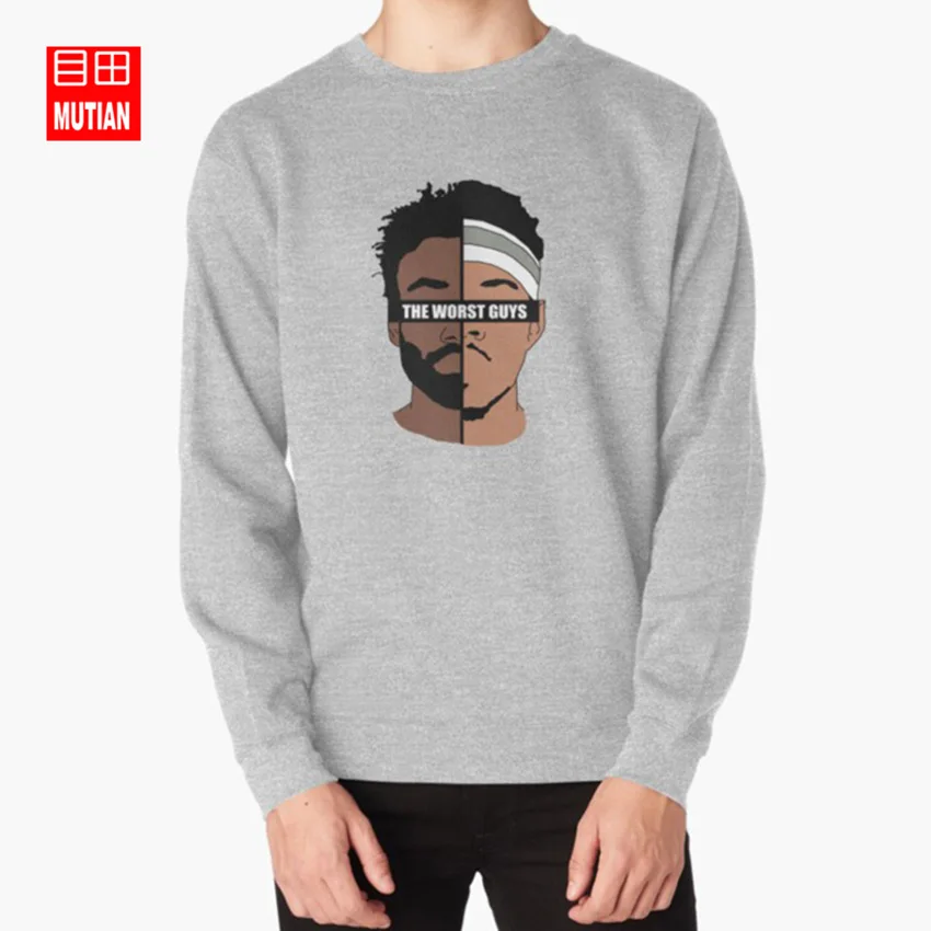 Худи для худших парней свитшоты детский Гамбино шанс рэпер рэп НБ худшие парни 3