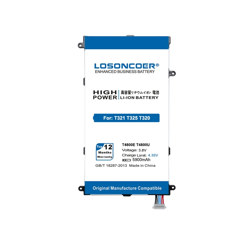 T4800U T4800E 5900mAh Battery For Samsung Galaxy Tab Pro 8.4 in T325 SM-T321 T320 T321 Gift Discharge tools Battery~In Stock | Мобильные