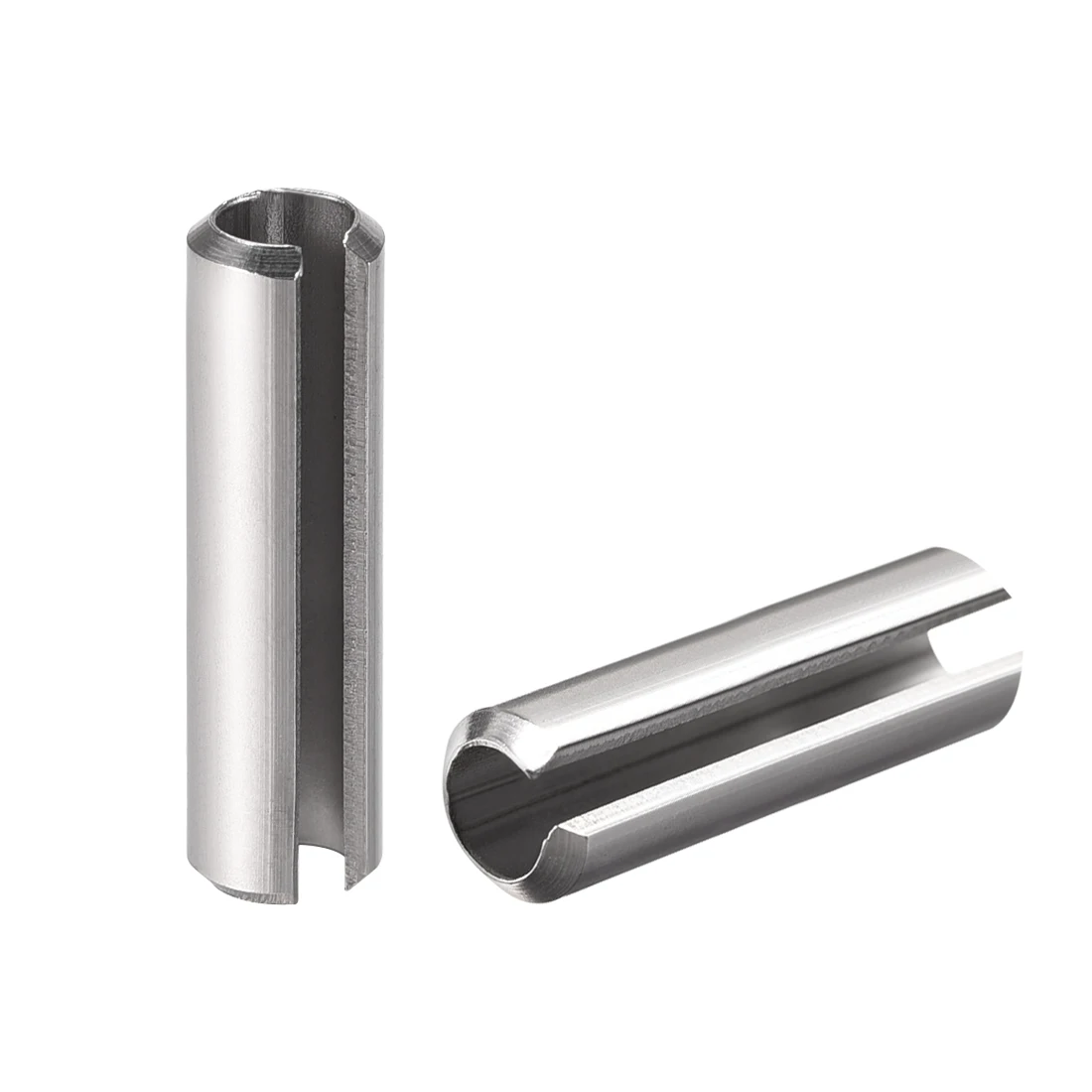 

uxcell M6 x 45mm 304 Stainless Steel Split Spring Roll Dowel Pins Plain Finish 5Pcs
