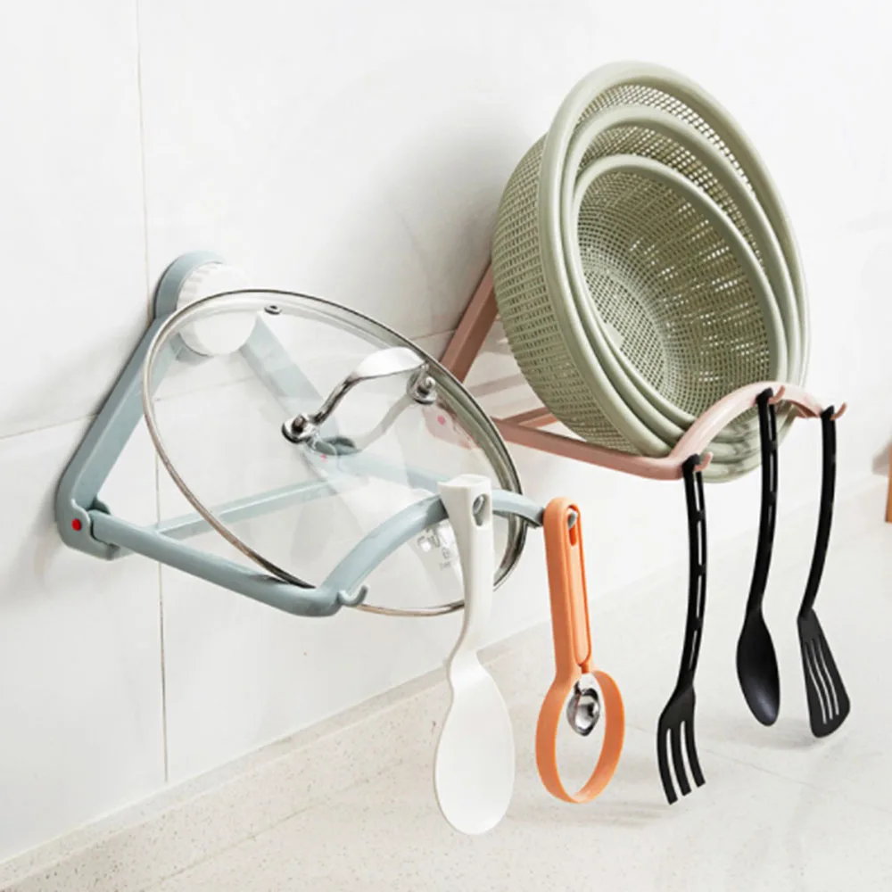

Multipurpose Shelf Bathroom Powerful Suction Cup Washbasin Rack Storage Rack Folding Wall Hanging Kitchen Wall Hook1