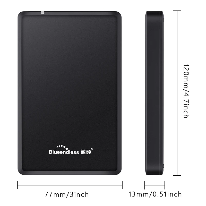 Внешний жесткий диск Blueendles HDD 2 5 &quotвнешний 320 Гб/500 Гб/750 Гб ТБ/2 ТБ USB 3 0 походит для