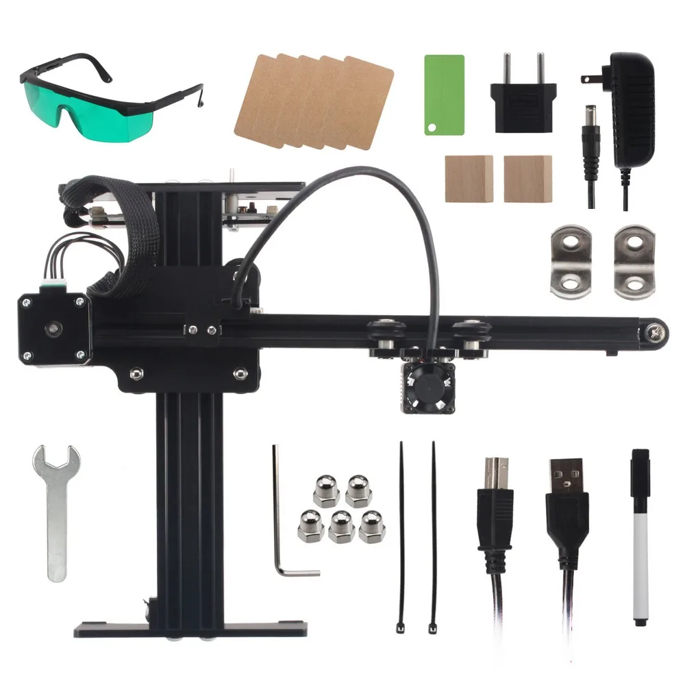 

Intelligent Laser Engraving Machine MASTER2 7W/20W/3500mw Multifunctional Engraving Machine Scanner DIY Wood Router Tool