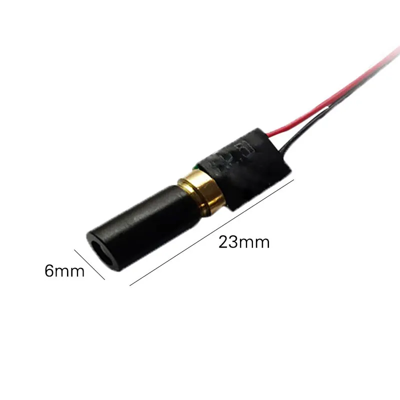 Абсолютно невидимая 940nm 5 мВт инфракрасная лазерная указка инфракрасный указатель 6*18 мм Малый размер подметальный робот интерактивный сенсорный пусковой механизм - Испускаемый цвет: Diameter 6mm