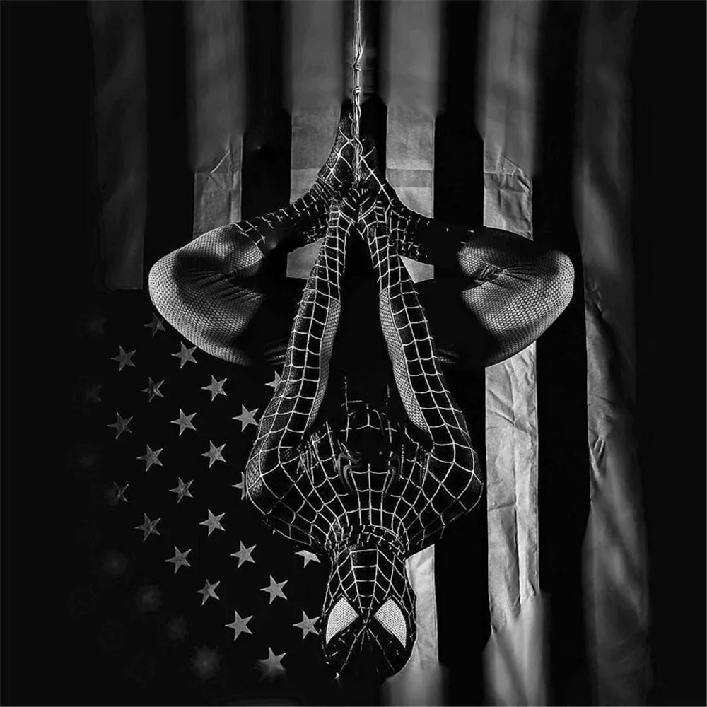 Костюм для косплея Black Raimi Venom Symbiote зентай костюм боди взрослых и детей|Костюмы из