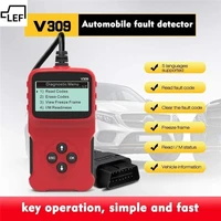 newest v309 obd2 obdii auto car diagnostic scanner handheld car diagnostic repair tool automotive erasereset fault codes reader