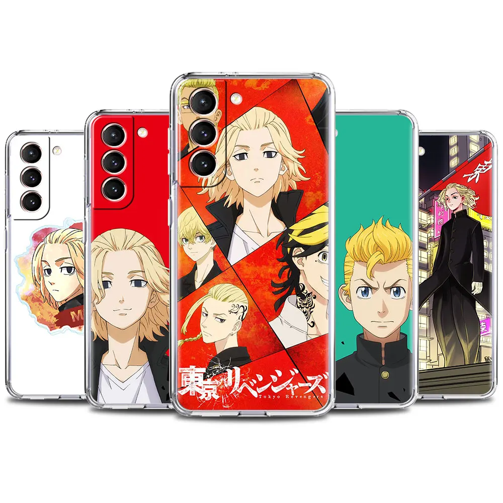 

Tokyo Revengers Phone Case for Samsung S20 FE S21 Ultra S10e S10 S9 S8 Plus S7 Edge Clear Cover for Galaxy S21 5G S20FE Coque
