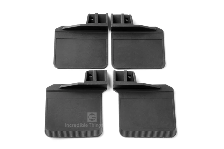 Резиновое переднее заднее крыло для 1/10 RC гусеничного автомобиля Traxas TRX4|Детали и