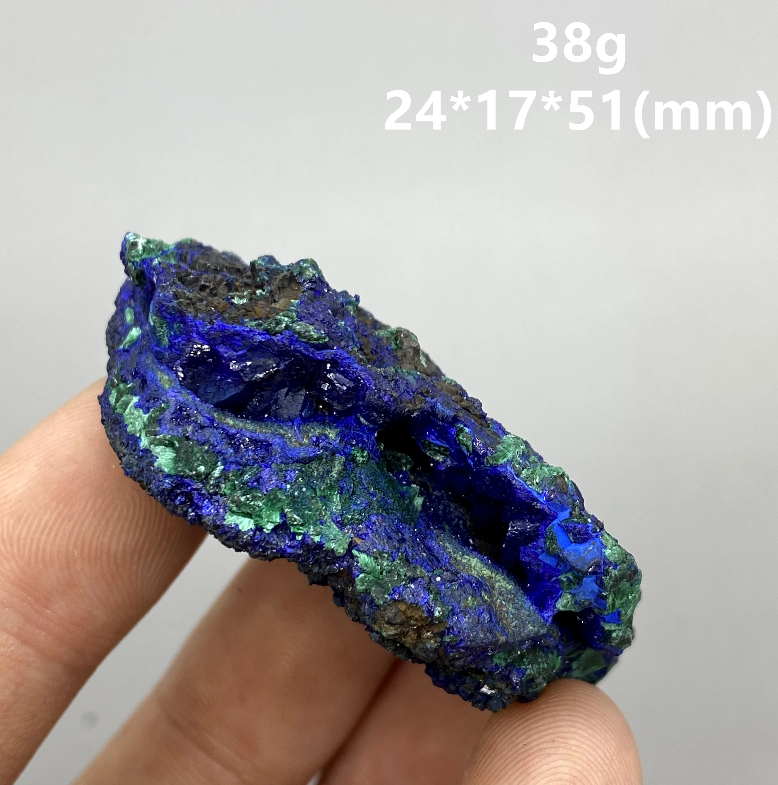 

38g Natural beautiful Azurite mineral specimen crystal Stones and crystals Healing crystal from china