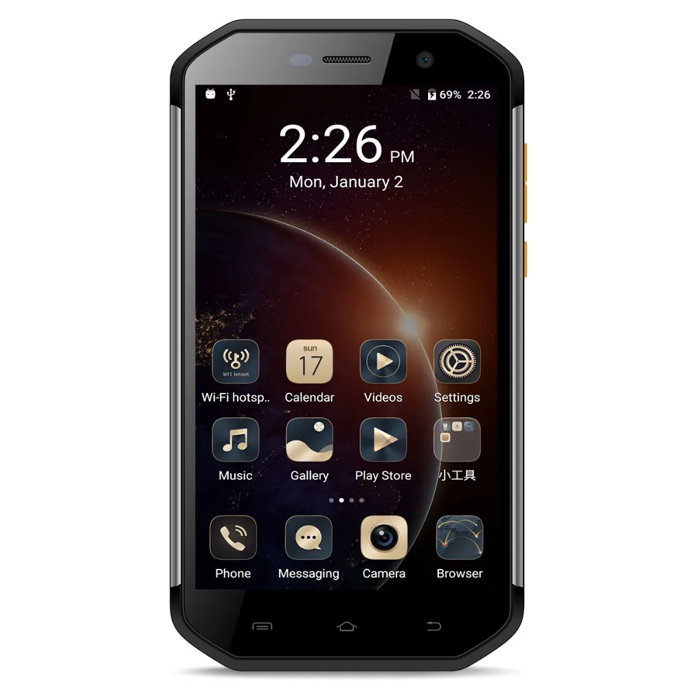 KENXINDA KXD E&L S60 IP68 Водонепроницаемый Android мобильный телефон 3 Гб 64 Гб Восьмиядерный мобильный телефон Dual SIM LTE 4G отпечаток пальца смартфон