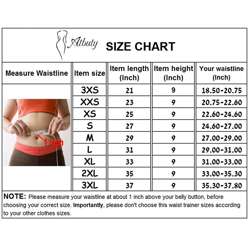 Atbuty турмалиновый корсет для талии короткий торс со стальными костями