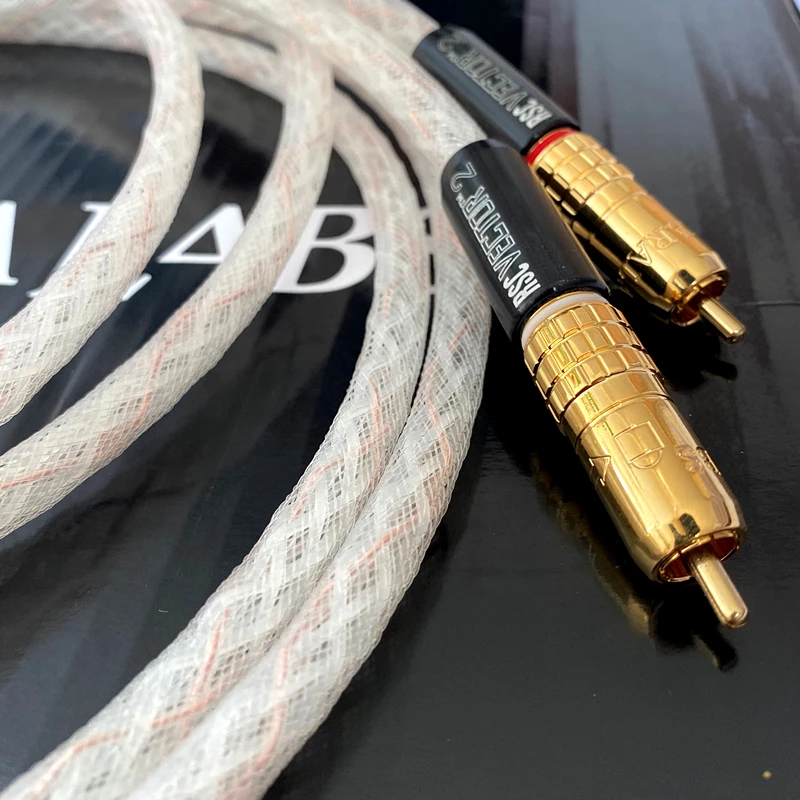 Кабели HIFI Auio RCA Taralabs RSC Vector-2 соединительный кабель с золотой штекером |