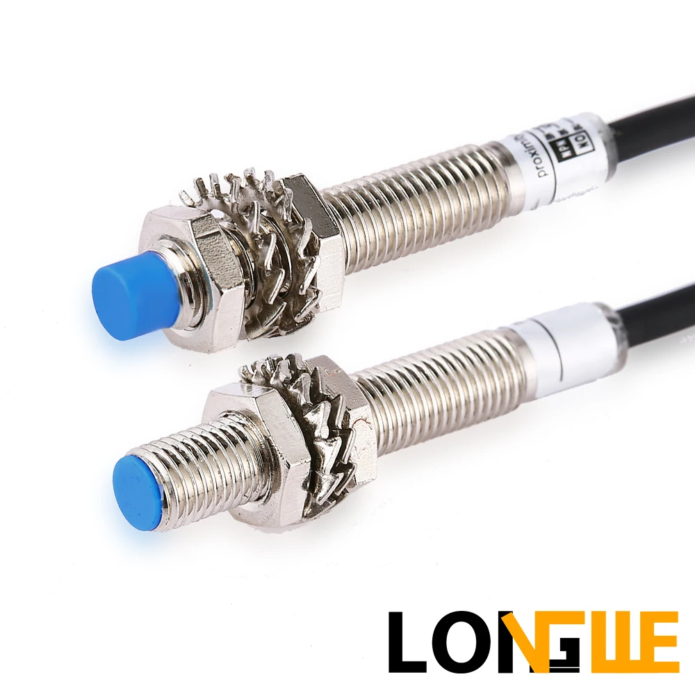 LONGWE IP65 M8 1 5 мм 2 Стандартный провод 3 Индуктивный бесконтактный Сенсор