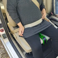 pregnant car seat belt adjuster comfort and safety for maternity moms belly protect unborn baby woman driving safe belt