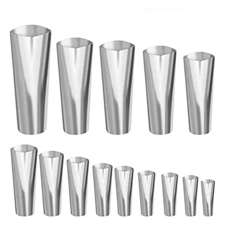 

Набор для отделки горячим нагревом, 14 шт. набор для нанесения идеальной герметичной насадки, многоразовый инструмент для отделки нержавеющ...