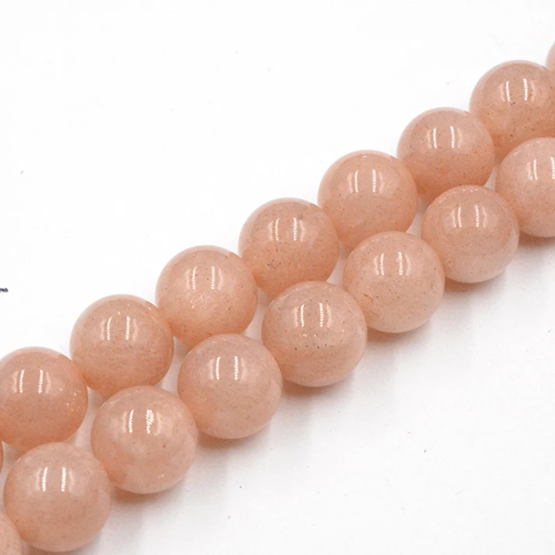 Новинка Sunstone 4 6 8 10 12 мм натуральные бусины из камня Diy разделитель свободные