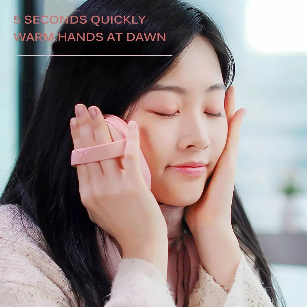 

10000mah Hand Warmer Rechargeable Mini Portable Power Bank Digital Display Temperature Control Double-Sided Heating High Quality