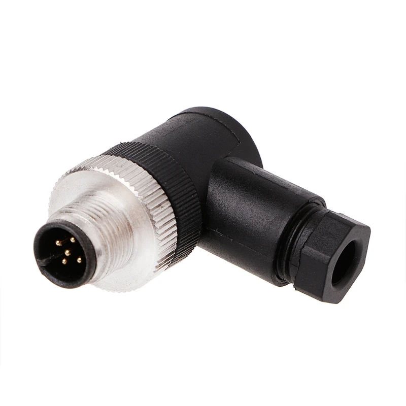 PG7 коннектор датчика IP67 4/5/8 штырьковый штекер/гнездо прямой/правый угол M12 штекер