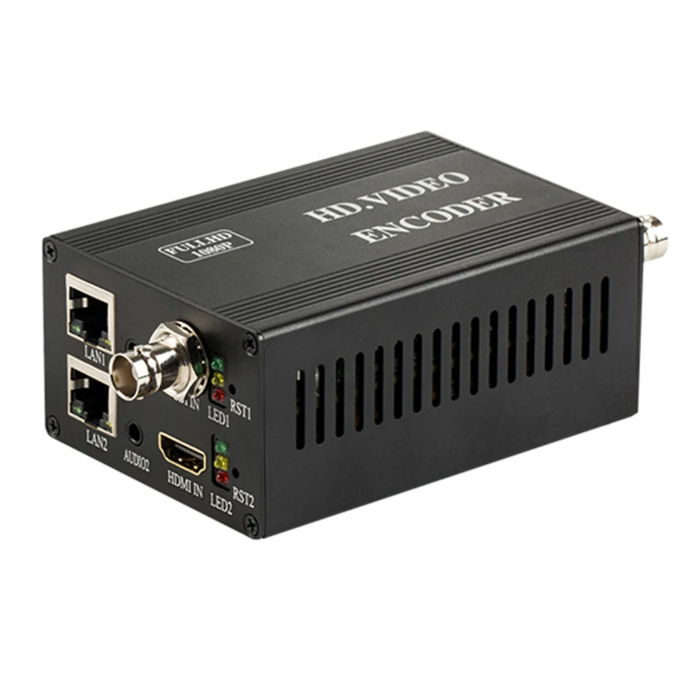 Кодировщик HWCODEC H3418 H.264 H.265 с полным интерфейсом мини-кодировщик HDMI/VGA/ CVBS/YPBPR/SDI