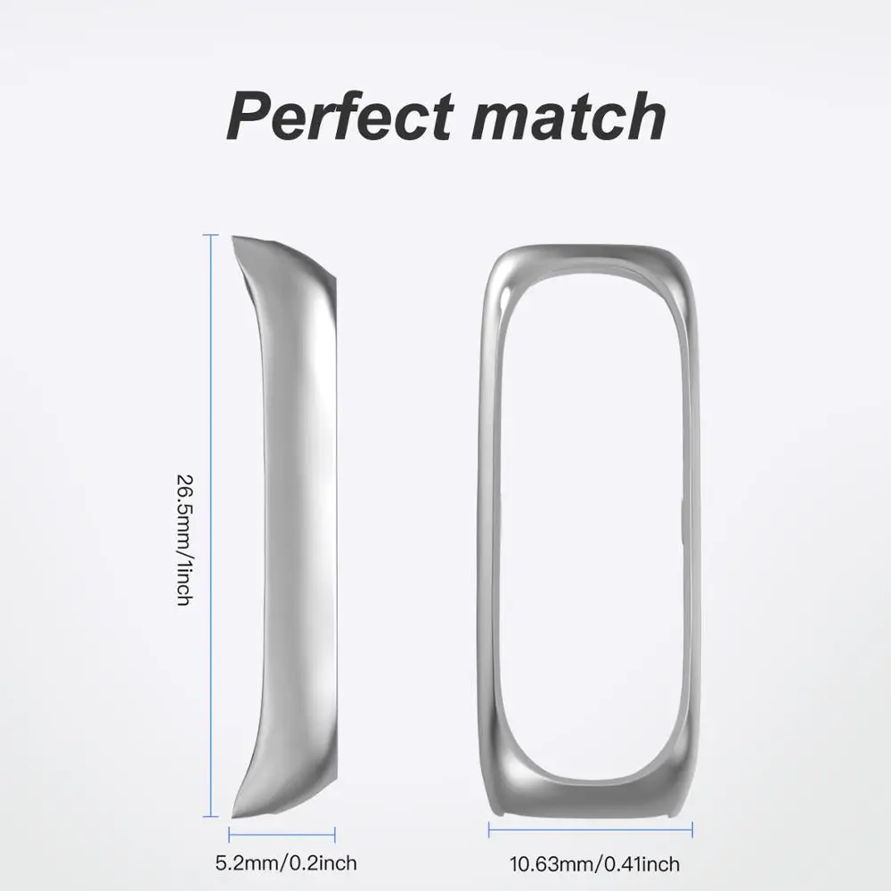 Ремешок для фитнес-браслета Xiaomi Mi Band 6 5 металлический без винтов из нержавеющей
