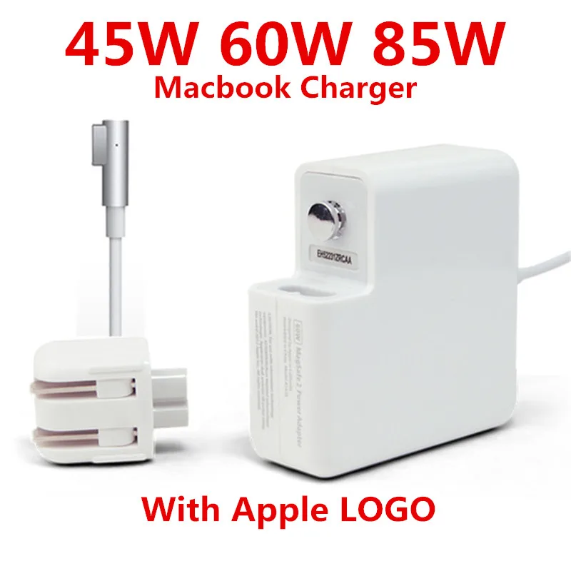 

High Copy With LOGO L-Tip 45W 60W 85W MagSaf* NoteBook Laptops Power Adapter Charger For Apple MacBook Air Pro 11/13/15/17 Inch