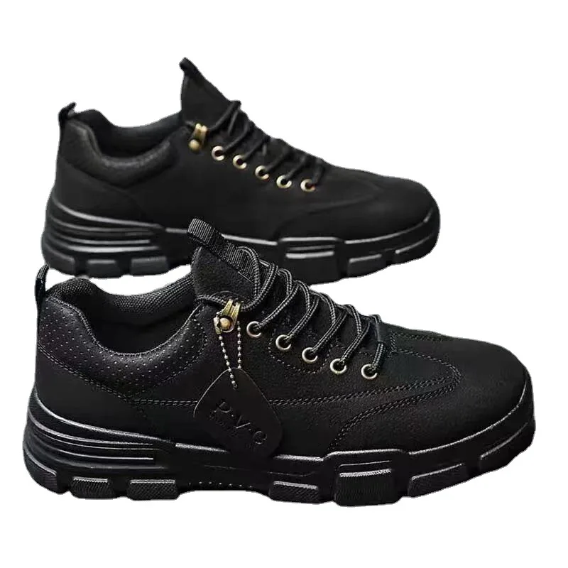 

2021 autumn and winter men's shoes low top Martin boots casual shoes outdoor work clothes shoes men vulcanize shoes