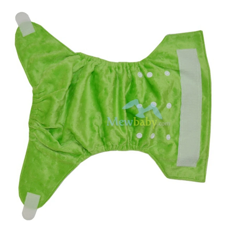 Детские подгузники AIO для новорожденных и малышей многоразовые Minky с 3-слойной