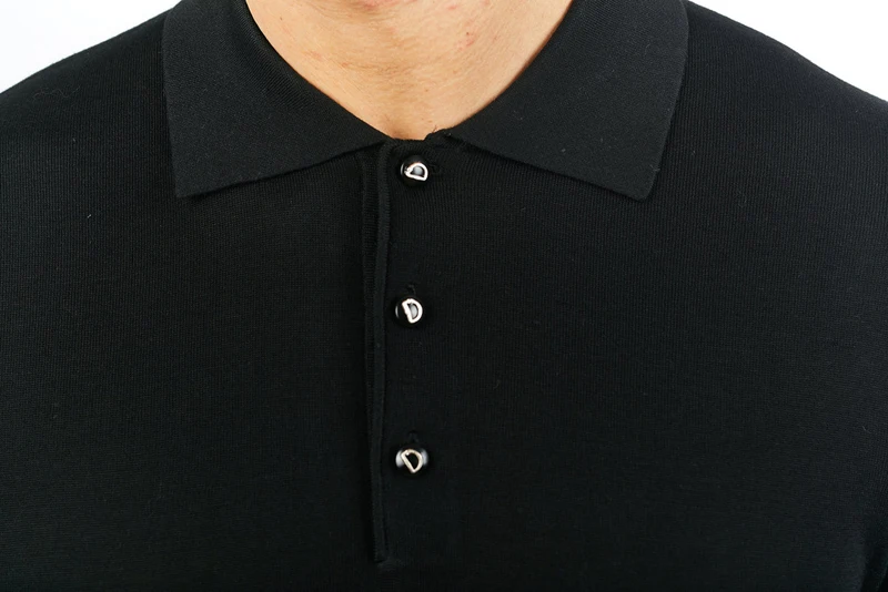 

Billionaire polo shirt silk men 2021 New Business embroidery lapel short sleeve high quality button big size M-4XL