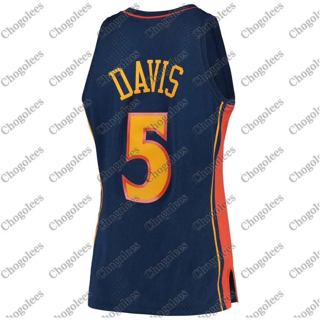 

Men Basketball Jersey Baron Davis Golden State Mitchell & Ness 2006-07 Hardwood Classics Swingman Player Jersey Navy