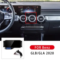 hot electric car mobile phone holder air vent mount gps stand smart phone bracket for benz glb gla b class 2020 x156 x247 w247