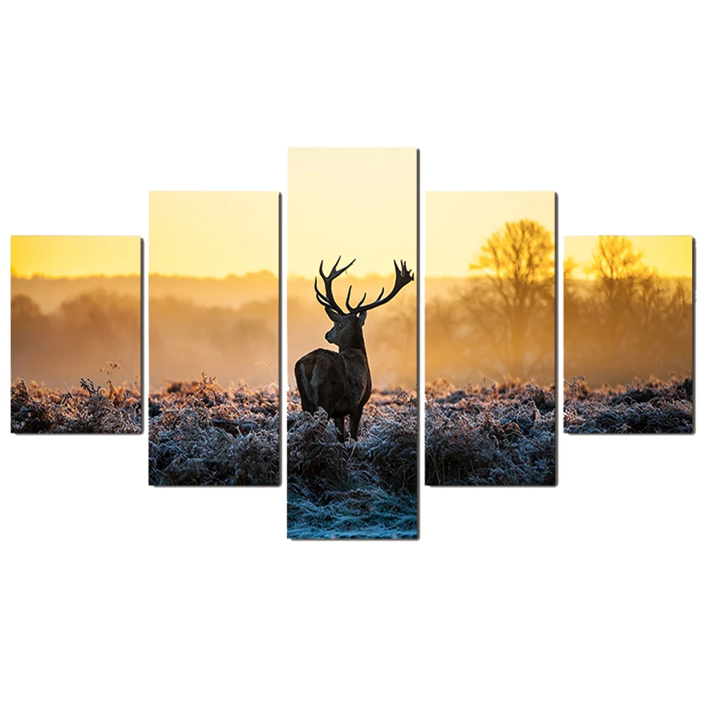 Настенный декор &quotАбстрактный олень&quot E－HOME