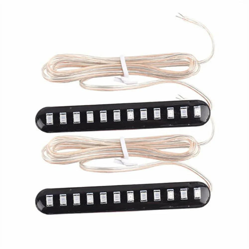 

Strip Motorcycle Signal Lights Waterproof IP68 12LED 4PCS/kit Accessories