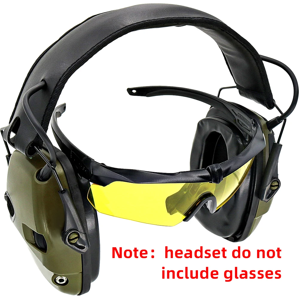 

Electronic Shooting Earmuffs Pickup and Noise Reduction Impact Hearing Protection Headset Tactical Hunting Sightlines Ear Pad