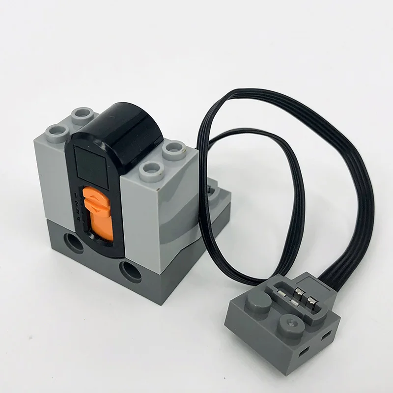 JSQ-001 Qunlong compatib Креативный дизайн деталей двигателя Кирпичи DIY наборы блоки батарейный блок Скорость дистанционного управления RC Строительство электростанция - Цвет: JSQ-001