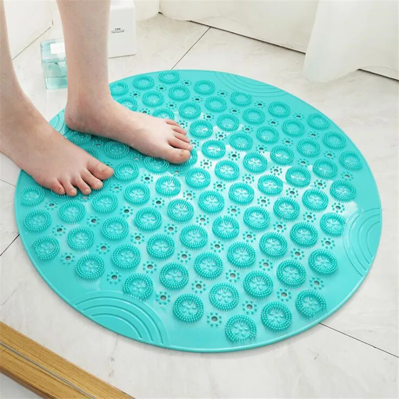 

Shower Bath Mat Environmental Protection Tasteless Toilet Household Bathtub Bathroom Hollow Hydrophobic Anti-Slip Pad
