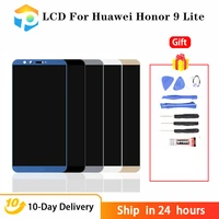 100 test display for huawei honor 9 lite lcd touch screen display honor 9lite display digitizer lcd l31 l22a 6 56 inch