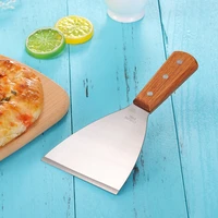 cooking shovel teppanyaki stainless steel steak spatula pizza spatula