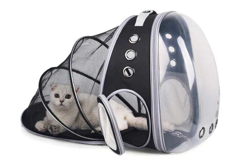 

For Cat Backpack Carrying A Carrier Bag Cats Transporter Transport Pet Transportation Capsule Backpacks Travel To Carry Handbag