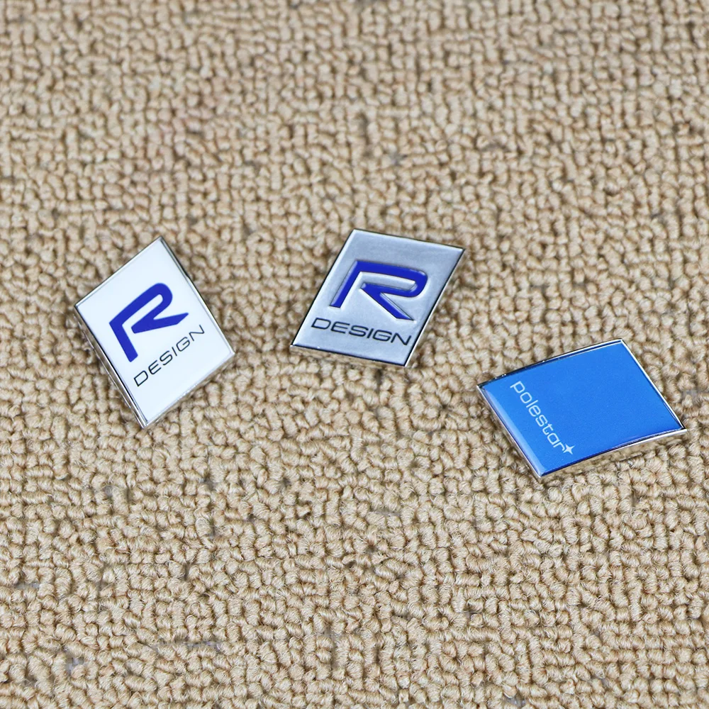 Для автомобиля Volvo модифицированный автомобиль 3D стикер R-DESIGN логотип крышка