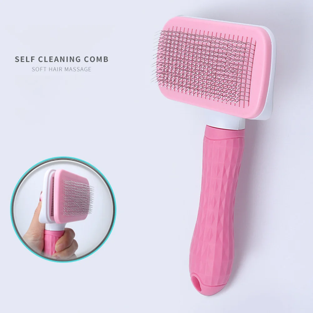 

New Arrivals Pet Cleaning Brush Cat Removes Undercoat Tangled Massgae Combs Large Size Pet Needle Combs