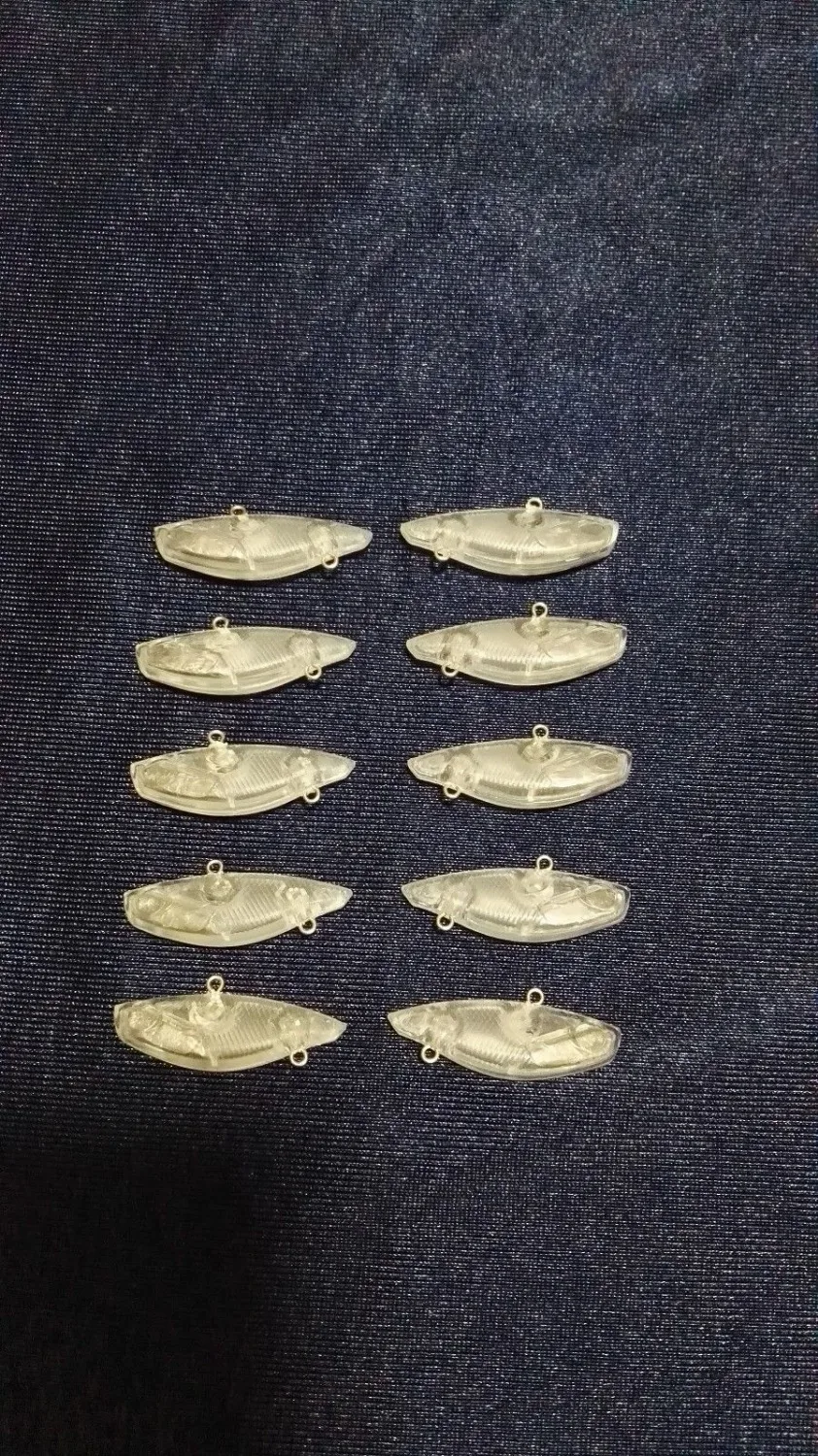 10pcs Unpainted Crankbait Fishing Lure Body 1 1/2 Inch 1/8 OZ Blank lures JSE166 | Спорт и развлечения