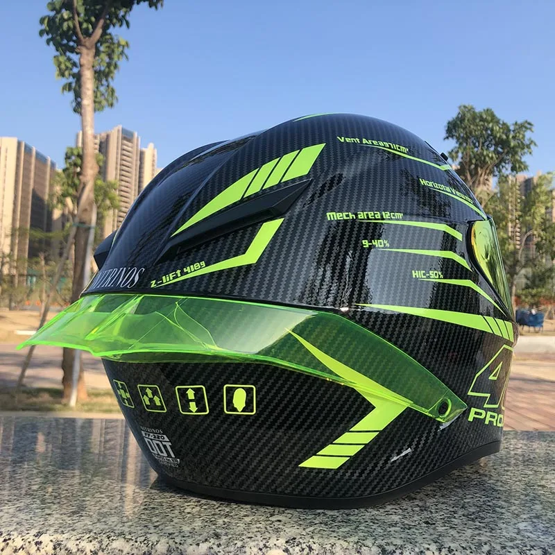 Новая мотоциклетная обувь шлем Для мужчин и женщин гоночный Prsonality Four Seasons